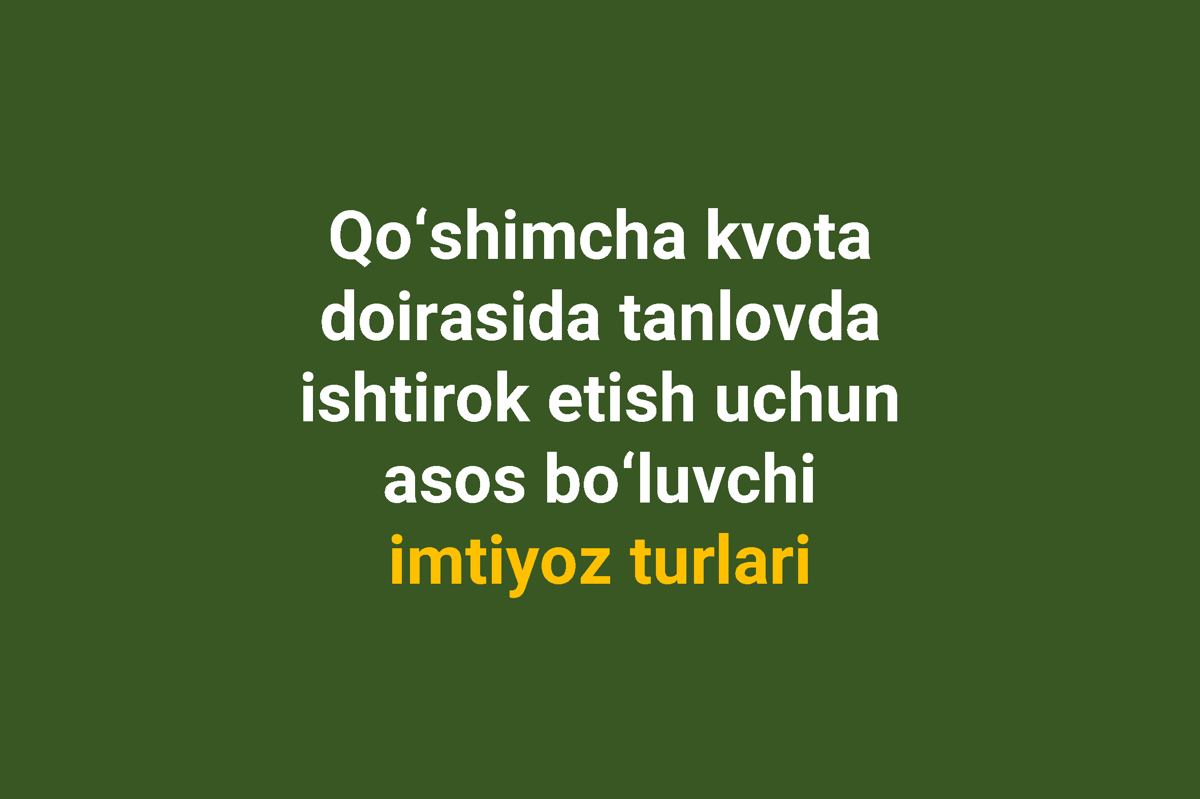Yangiliklar